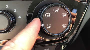 Honda HR-V –How to turn on/off heater and air-conditioning system
