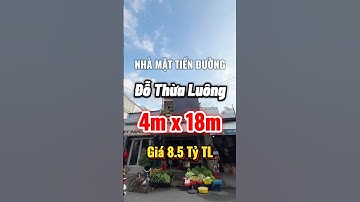 Nhà mặt tiền đường Đỗ Thừa Luông quận Tân Phú cần bán gấp #bds #bđs #batdongsan #shorts #reels