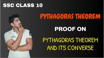 Proof on Pythagoras Theorem | Converse of Pythagoras Theorem | Pythagoras Theorem | Adish Khankal