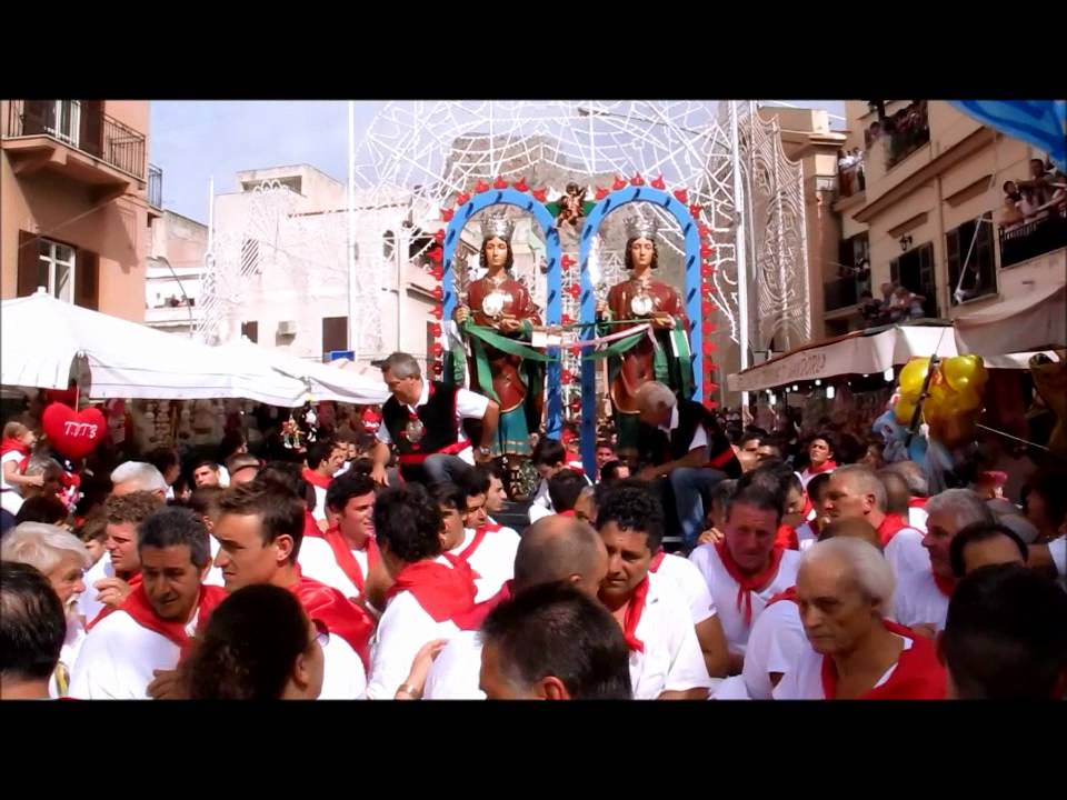 Festa san Cosmo e Damiano a Sferracavallo (www.gds.it) - YouTube