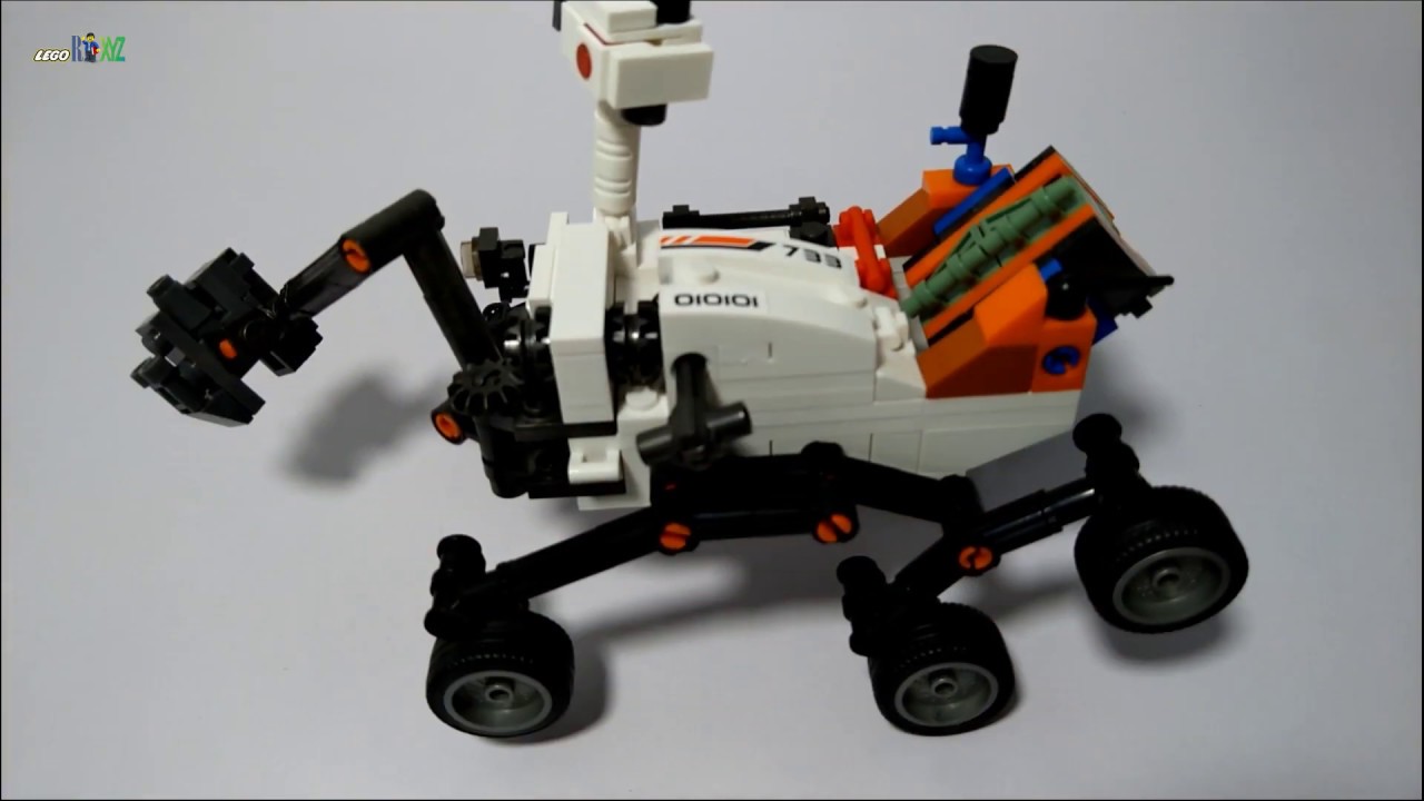 Sluban NASA Mars Science Laboratory Curiosity Rover Speed Build - YouTube