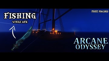Fish while AFK Fast Sunken Sword | Arcane Odyssey