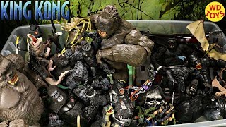 New Giant Box King Kong Skull Island Surprise Toys Vs Mega Action Figure Jurassic Park Unboxing