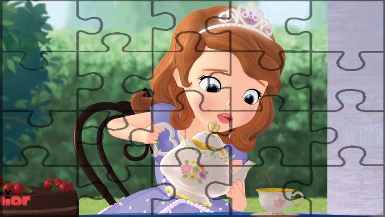 Sofia The First Once Upon A Princess | Sofia The First | Puzzle Games ...