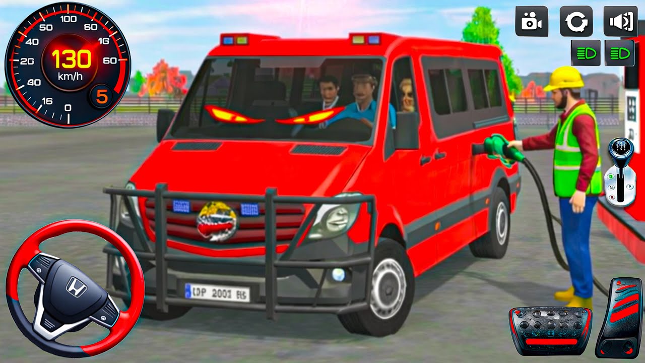 Реалистичное вождение фургона по бездорожью 2026: новый реалистичный симулятор фургона во Вьетнам...