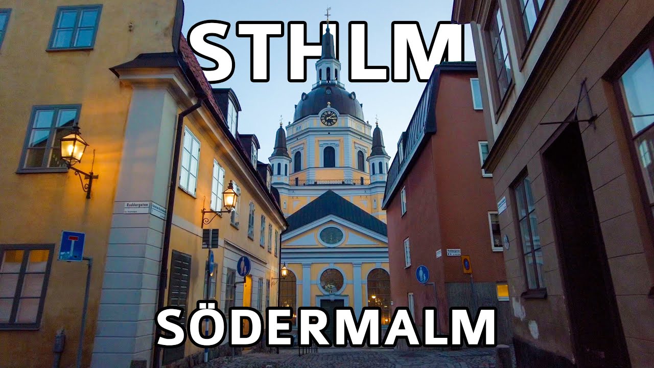 Walking in Stockholm: Projekt Slussen & Södermalm Tour (4K)