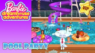 Barbie's Pool Party -- Barbie Dreamhouse Adventures Gameplay #4 -- VIP screenshot 2