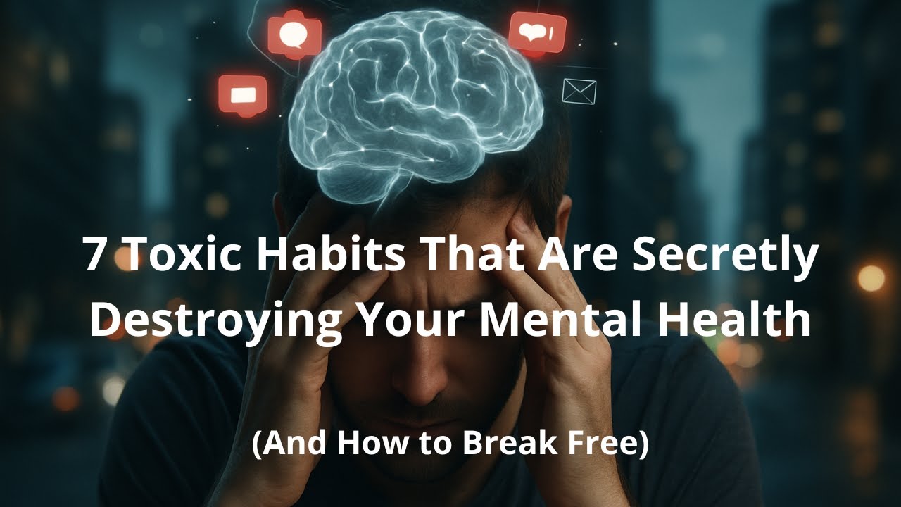7 Toxic Habits That Are Secretly Destroying Your Mental Health (And How