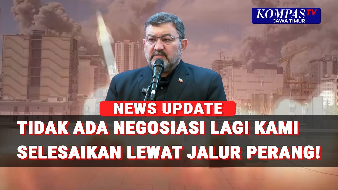 Tegas! Dubes Iran Untuk RI: Tidak Ada Negosiasi, Kami Selesaikan Lewat Jalur Perang