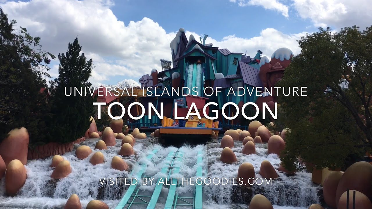 Toon Lagoon in Universal Islands of Adventure, Orlando 4K | allthegoodies.com