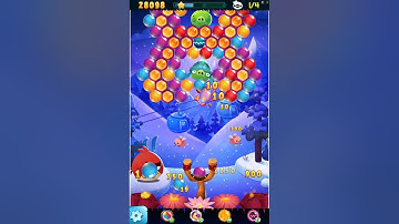 Angry Birds Stella Pop Level 2424 Non PowerUp Walkthrough For Android & iOS