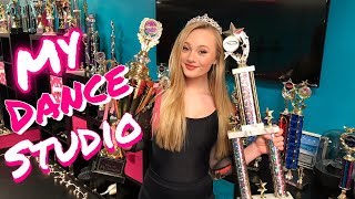 My dance studio room tour | Trophy Collection