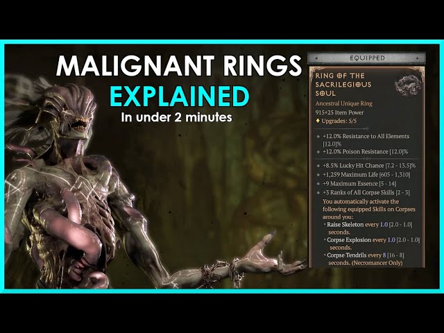 Diablo 4 Malignant Rings Guide - Odealo