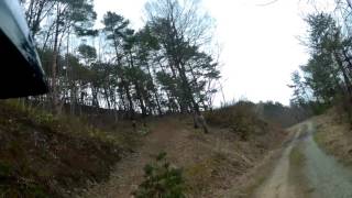 ＣＬ改１１５ｃｃで近所の林道へ朝練①