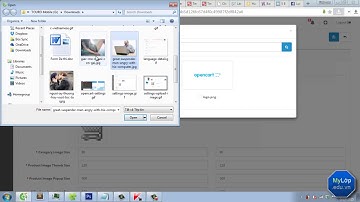 Hướng dẫn tạo trang web bán hàng bằng OpenCart - P2. Cấu hinh - Thay đổi logo, icon