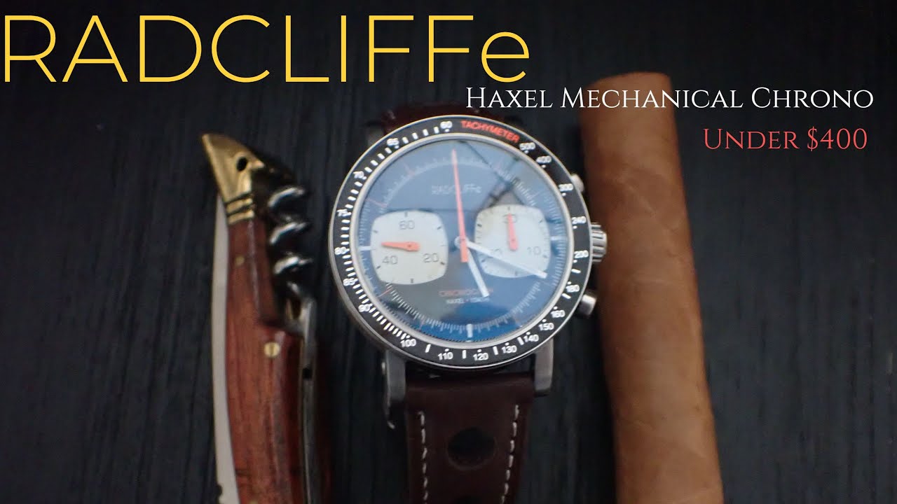 RADCLIFFe Haxel Seagull ST19 Powered Hand Wound Chronograph
