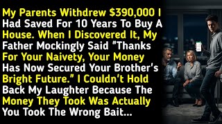 My Parents Withdrew $390,000 I Had Saved For 10 Years To Buy A House. When I Discovered It, My F... 