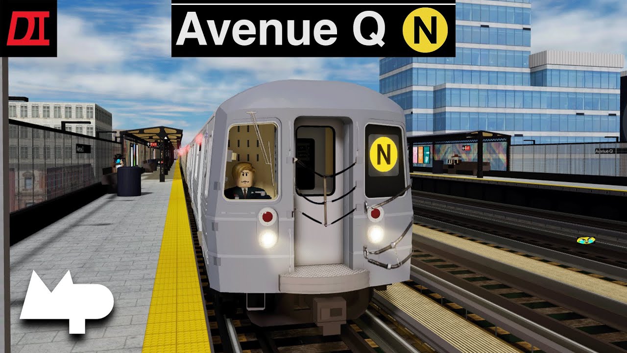 Roblox PTA | Railfanning at Avenue Q