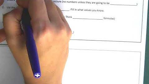 AP Calculus AB Related Rates Day 1 Video