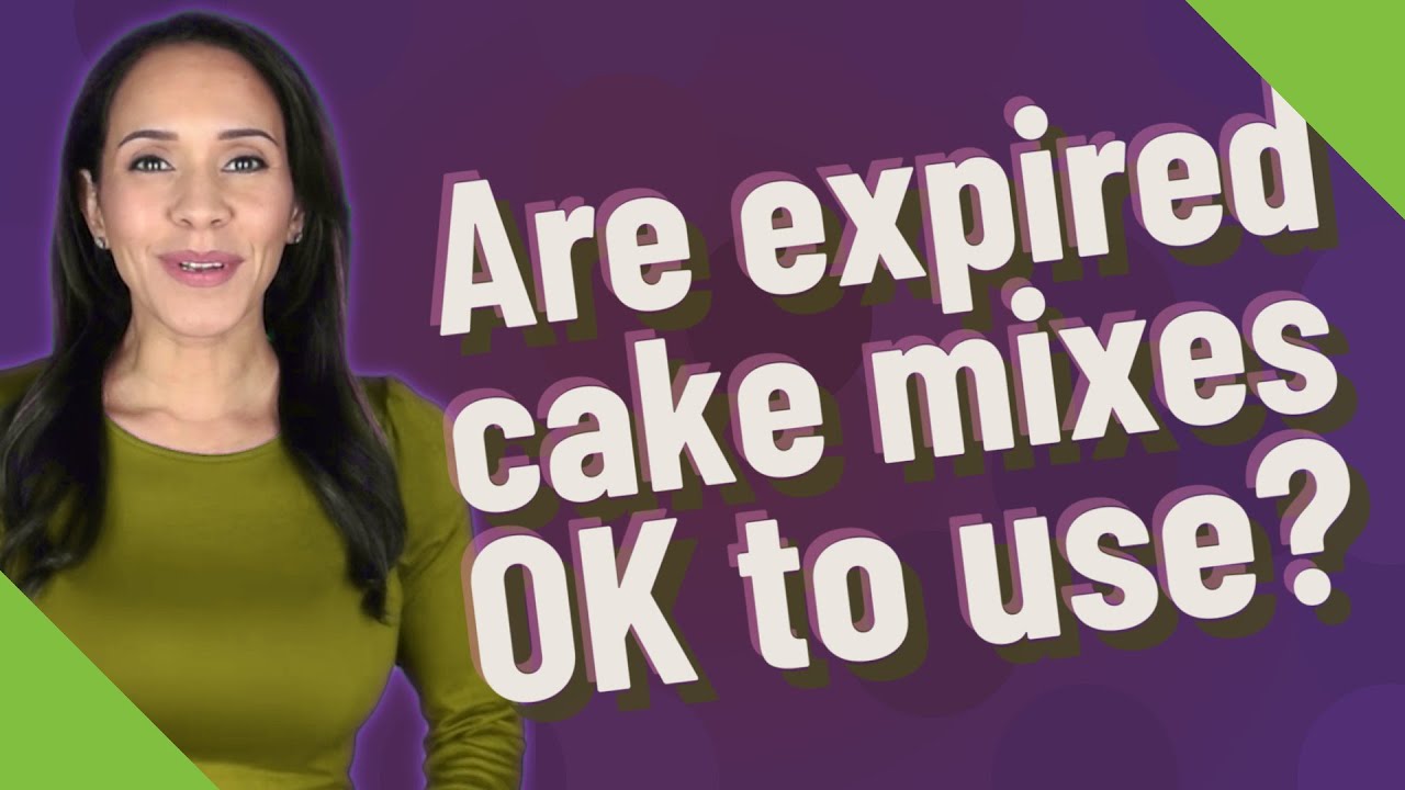 Are expired cake mixes OK to use? YouTube