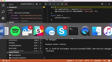 Ep 9: Debugging NativeScript Apps With Visual Studio Code