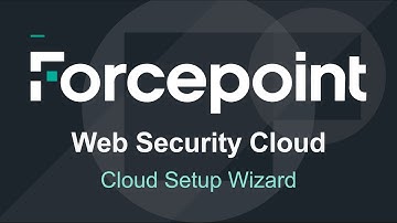 Cloud Setup Wizard & Editing Admin Accounts | Forcepoint Web Security Cloud
