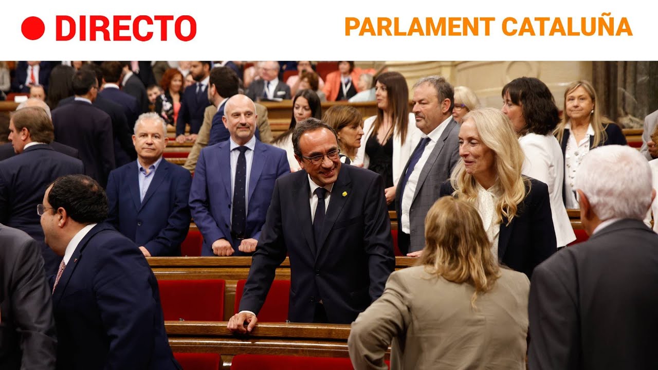 CATALUÑA: JOSEP RULL, de JUNTS, nuevo PRESIDENTE del PARLAMENT con ...