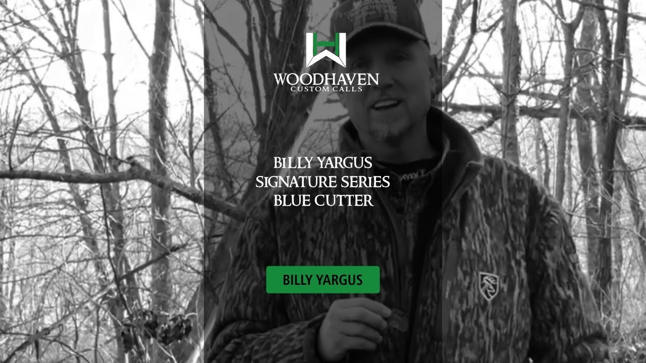 New WoodHaven Custom Calls Blue Cutter Billy Yargus Series Turkey Call WH079