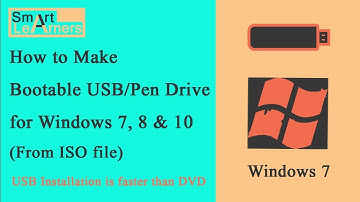 How to Make Bootable USB Windows 7 From ISO.