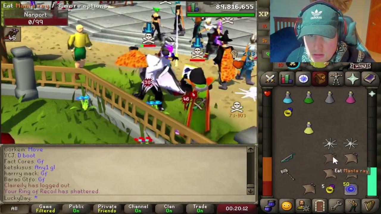 OSRS 1 DEFENCE PURE PKING EPISODE 29 - YouTube