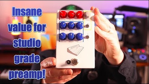 Recording a full band through the JHS Colour Box