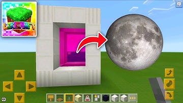 How to Make PORTAL to MOON in LOKICRAFT 2023