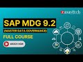 Sap mdg master data governance 92 full course  zarantech