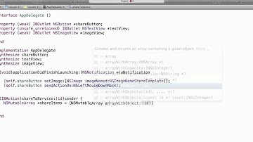 Cocoa Programming L43 - NSSharingService