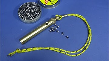 Making An Air Gun Pocket Pellet Holder On The Chinese Mini Lathe