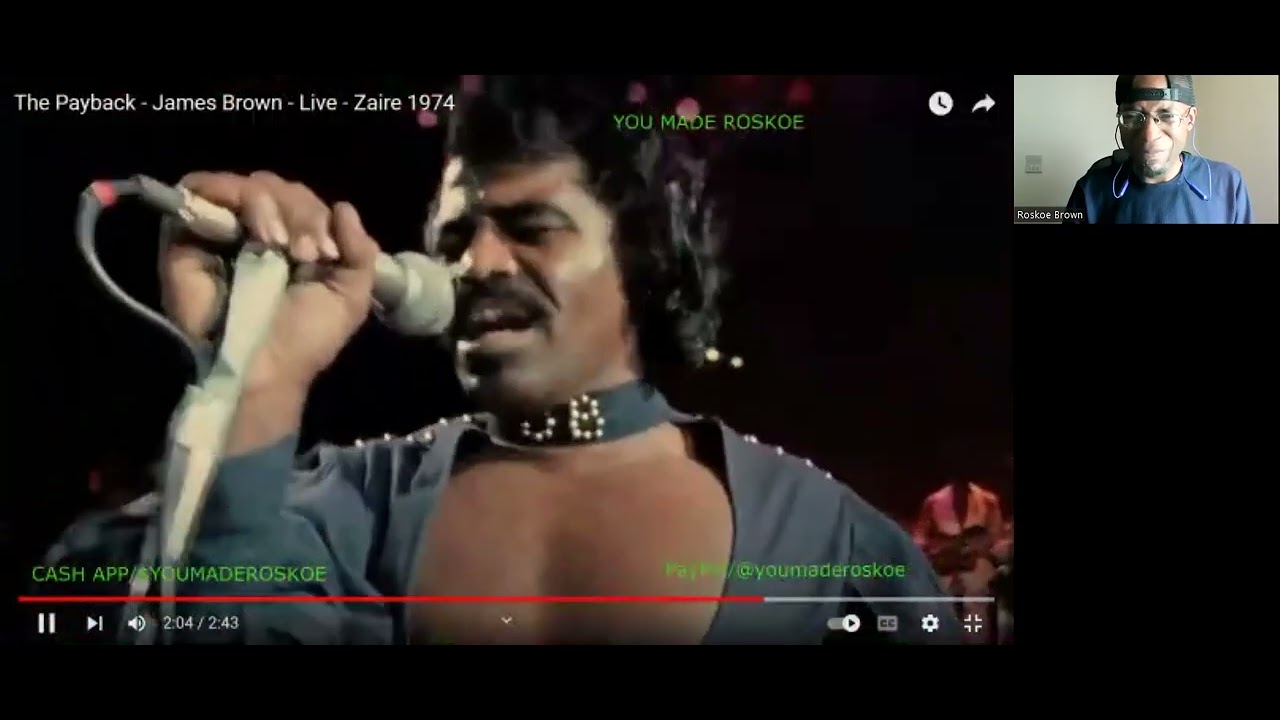 The Payback James Brown Live Zaire 1974 (Reaction) jamesbrown 