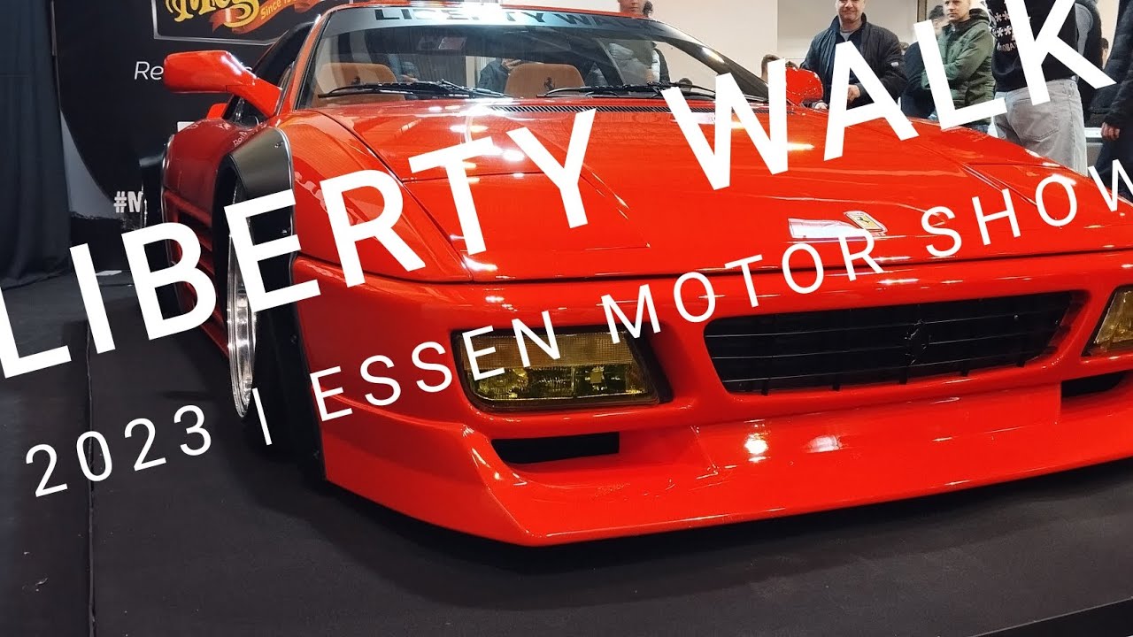 LIBERTY WALK FERRARI 348 ESSEN MOTOR SHOW 2023 LBWK - YouTube