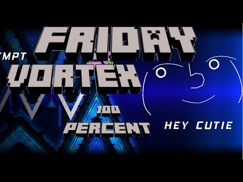 Friday Vortex 100% | By Cersia | 1.9 GDPS Extreme Demon