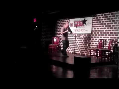 comedian does stand-up