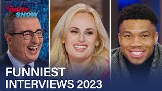 Nine Hilarious Guest Moments from 2023 | The Daily Show