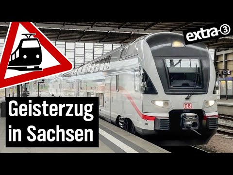 Realer Irrsinn: Leer fahrender Intercity zwischen Dresden und Chemnitz | extra 3 | NDR