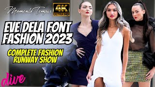 Eve Dela Font Fashion 2023 / Dive Basel / Art Basel / Ultra 4K