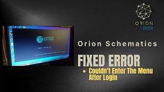 Couldn't Enter The Menu After Login