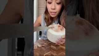 How to Open a Coconut | Coconut Tutorial #shorts