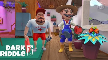 Dark Riddle CHAPTER 4 : MOD MENU GAME ( Mod Skin LIFESAVER Game Play ) Part 21