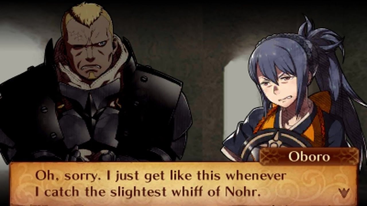 Fire Emblem Fates: Revelation - Oboro & Benny Support Conversations