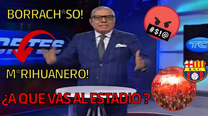 Vito Muñoz explota contra hinchas de Barcelona S.C.
