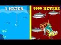GO FISH EVOLUTION MAX DEPTH! 1300 METERS MAX UPGRADES (Go Fish New Update)