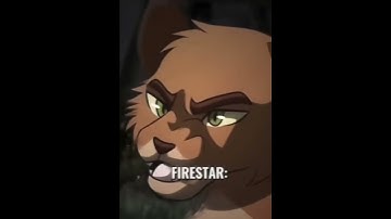 Ofc firestar killed tigerstar but he only killed hes ghost… #waca #warriorcats #tigerstar