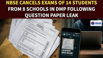 FOLLOWING FIR AND INVESTIGATION, EXAMS CANCELLED AND CENTRE WITHDRAWN